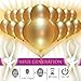 Produktbild LumeeStar Premium 30 cm | leuchtende LED Luftballons mit Schalter | 20 STK | 48h | inkl. Verschlüsse  Made in Germany | goldene Hochzeit | Jubiläum | 50. Geburtstag