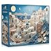 Santorini (#6) – 1000 Piece Jigsaw Puzzle for Adults | Premium European Blue Board | Satin Low-Glare Finish | Ribbon Cut | Bonus Poster | Display-Worthy Box | Printed in USA | Final Piece Puzzles