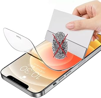 2pcs Flexible Matte Hydrogel Film for iPhone 15 Pro 6.1 Front Screen Protector TPU Fingerprint Unlock Anti-fingerprint Anti-reflective Not Tempered glass