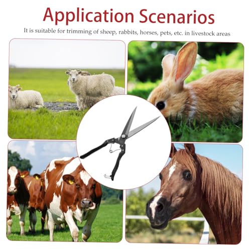 ORFOFE 1 Conjunto De Tesouras De Corte Para Animais De Fazenda Ovelhas Cortador De Lã Tesouras Manua
