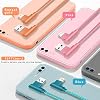 Cargador para iPhone de 90 grados, cable USB Lightning certificado MFi (3 unidades de 10 pies) 4
