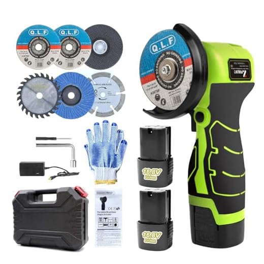 Cordless ZFULVO Electric Angle Grinder