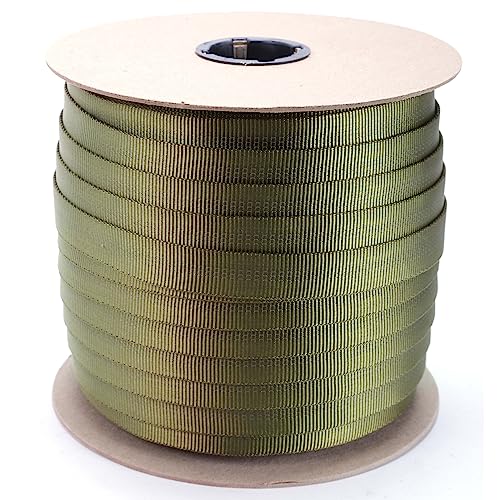 Rock-N-Rescue Professional Grade Nylon Tubular Webbing – Heavy-Duty 1-inch, Rescue Equipment for Mountaineering Rappelling Arborist Safety Gear, Firefighting and Rescue Gear