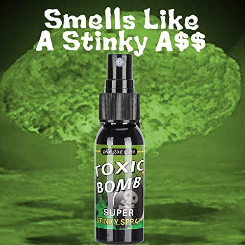 Spray de peido, brinquedos de brincadeira de brincadeira 30ml fedor extra forte portátil para brinqu