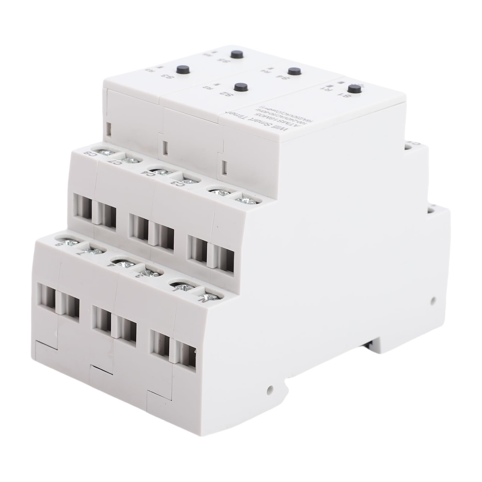 Temporizador Inteligente WiFi con Interruptor de 5 Bandas para Automatización y Control del Hogar con Bluetooth y Asistencia de Voz