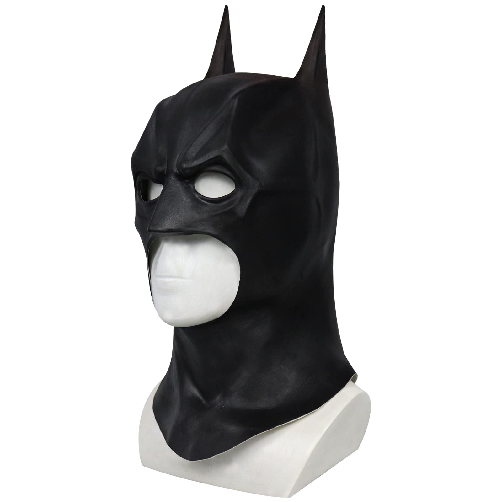 Applysu Bat Mask Men Super Hero Full Head Mask Halloween Masquerade Knight Movie Cosplay Costume Headgear Props for Adult - Image 2