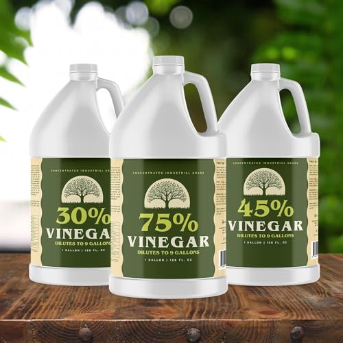 Image of Ecoxall Acetic Acid 75%, 1 Gallon (128 Fl oz), Pack of 4