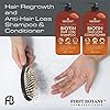 Hair-Growth-Shampoo-Conditioner-Set-An-Anti-Hair-Loss-Biotin-Shampoo-and-Conditioner-with-14-DHT-blockers-to-fight-Hair-Loss-For-Men-and-Women-All-Hair-types-Sulfate-Free-2-x-16-fl-oz First Botany, Hair Growth Shampoo Conditioner Set - An Anti Hair Loss Biotin Shampoo & Conditioner with DHT blockers to fight Hair Loss For Men & Women, All Hair types, Sulfate Free - 2 x 16 fl oz