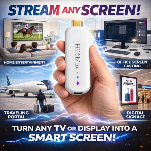 H96MAX 4K Android TV Streaming Stick (16GB) — view 5
