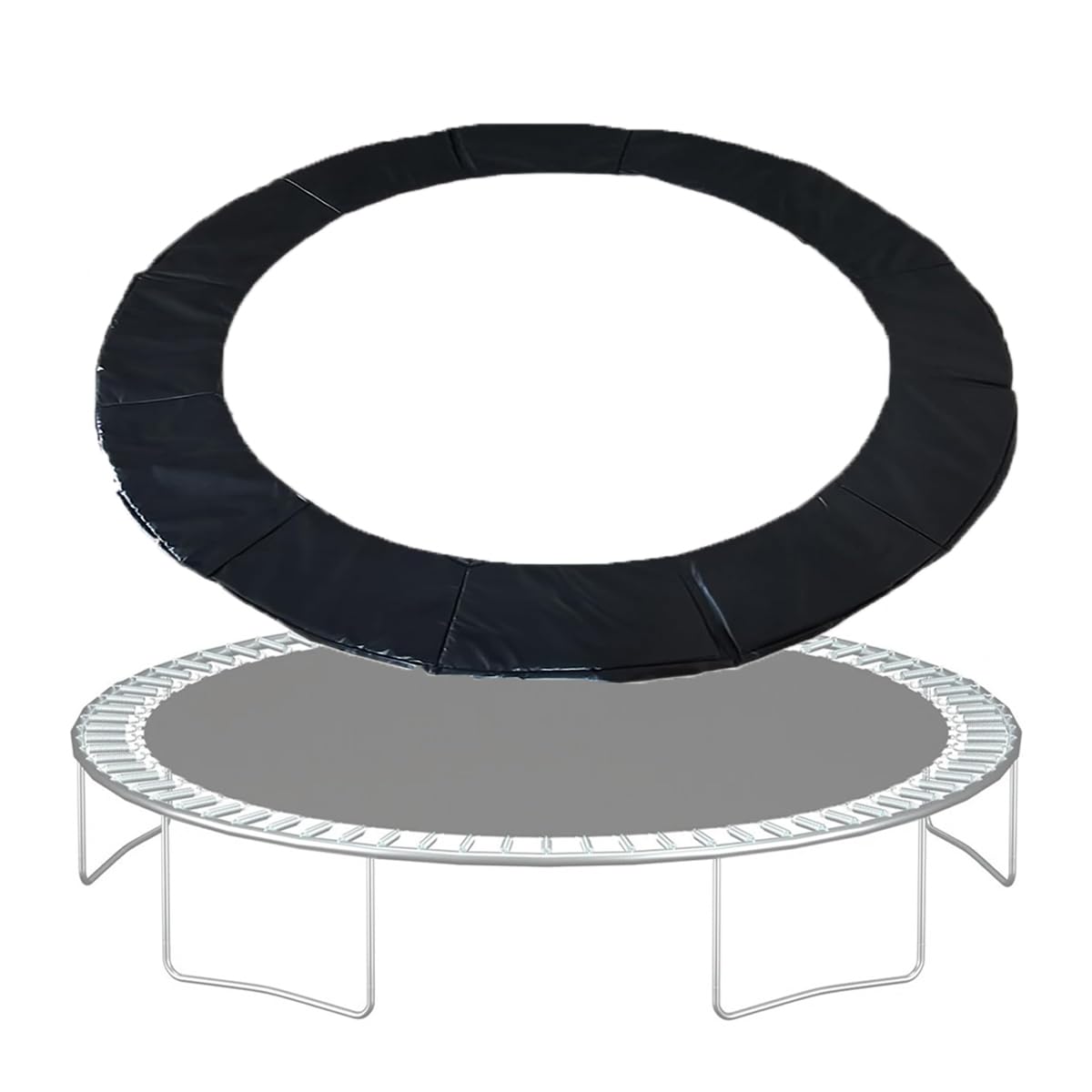 SUOGROLI Replacement Trampoline Safety Pad 15/16FT Tear Resistant Waterproof Pad Outdoor Trampoline Accessories
