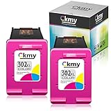 Ventajas de los cartuchos de impresora CKMY 302XL:Fabricado con el último chip de alta tecnología para una compatibilidad perfecta fácil de instalar la calidad de tinta exquisita garantiza colores claros suaves y vivos para texto y fotos y duran mucho tiempo.