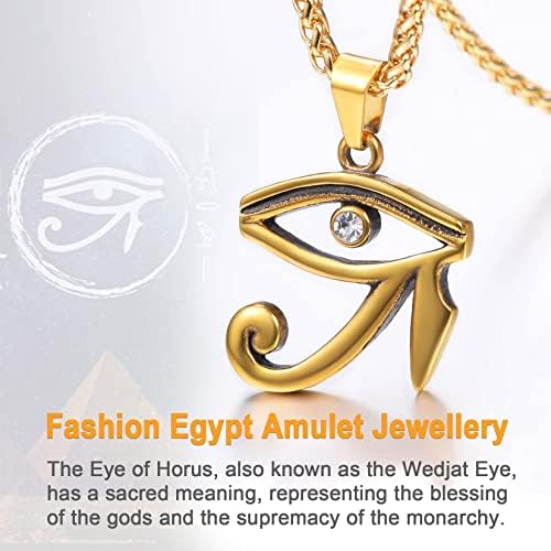 U7 Vintage Egpytian Jewelry Eye of 