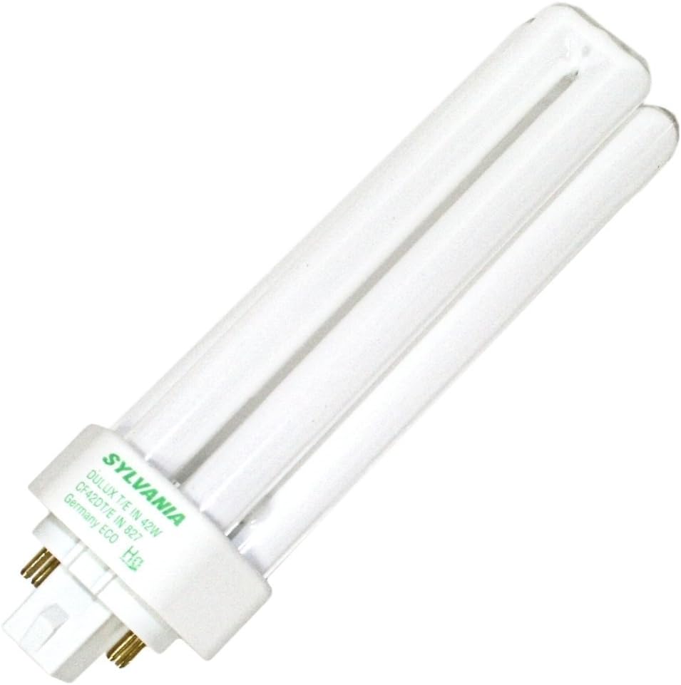 (25 Pack) Sylvania 20890 CF42DT/E/IN/841/ECO 42-Watt 4100K 4-Pin Triple Tube Compact Fluorescent Lamp