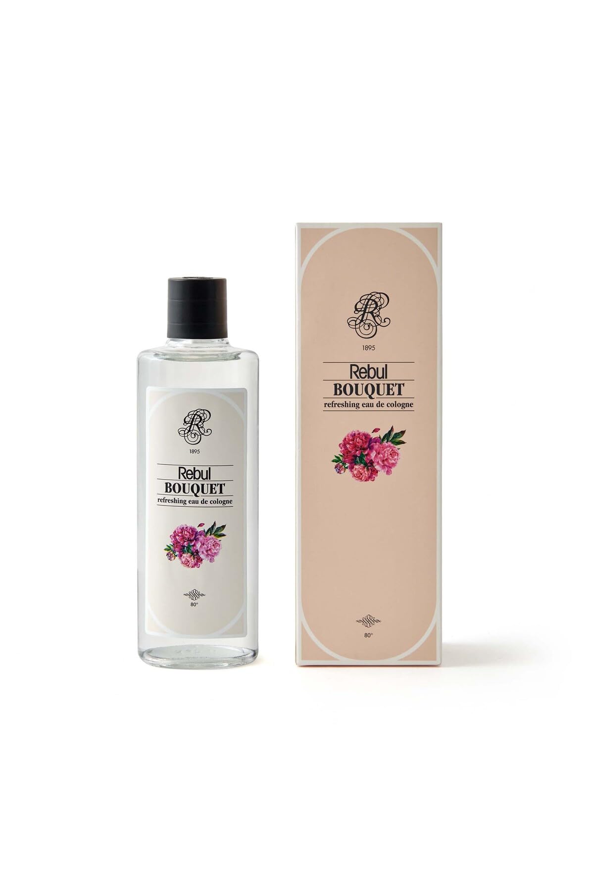 Rebul Bouquet Cam Şişe Kolonya, 250 ml