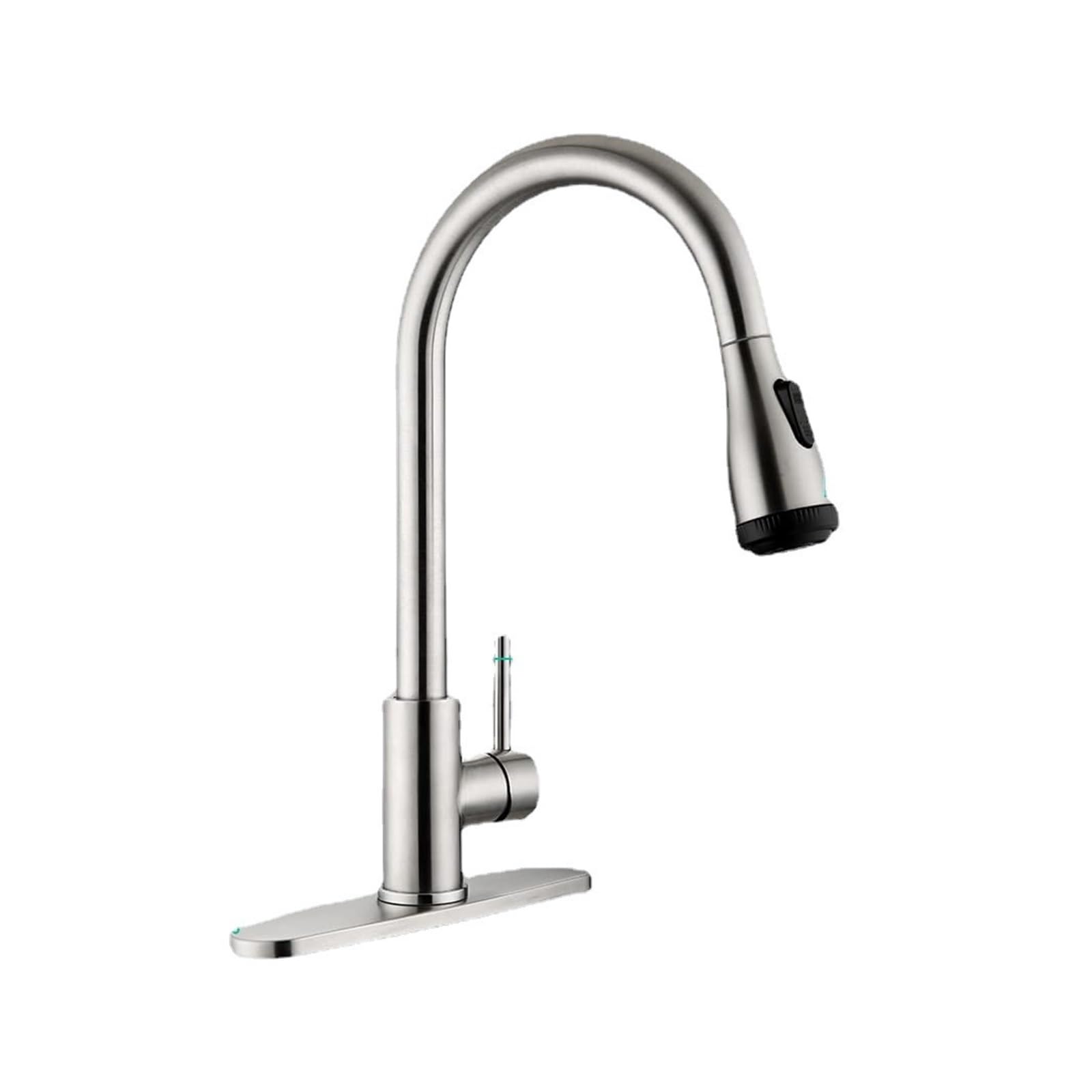 Robinet extractible cuisine avec buse quatre fonctions jet