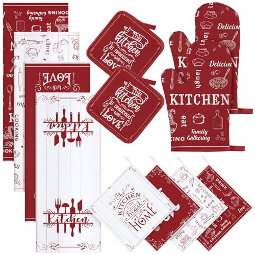 Bencailor 12 Pcs Farmhouse Kitchen Decor and Accessories Sets 4