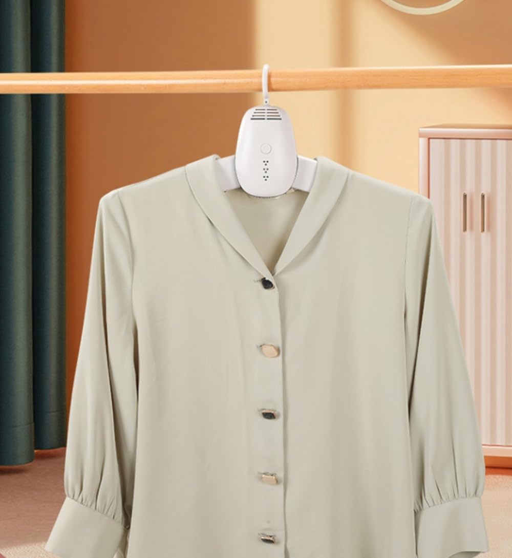 ポータブル衣類乾燥機・ハンガードライヤー｜小型・軽量｜シューズ乾燥機も対応｜トラベル・アパート用 (乾燥機2台1組（洋服ハンガー、靴