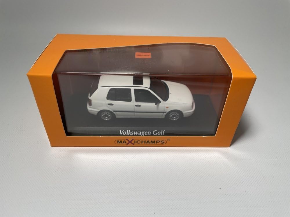 Amazon | VOLKSWAGEN - GOLF III 1997 - WHITE/Minichamps 1/43