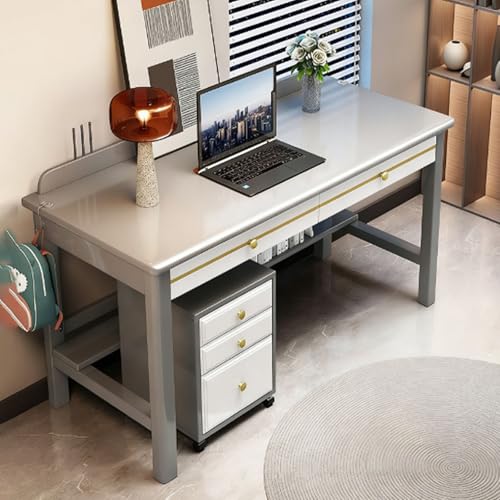 HSHBGS �p�\�R���f�X�N �ؐ� �f�X�N ���[�N�f�X�N �����o���t�� �Q�[�~���O�f�X�N �I�t�B�X�f�X�N ���p�� �� ���C�ނ̃f�X�N�g�b�v ��80/100/120/140 ���s60 ����80cm �ȃX�y�[�X ���C�e�B���O �w�K ��� ���� �I�t�B�X �x�b 