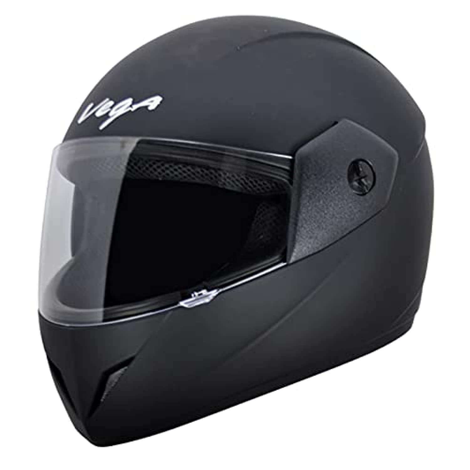 VegaCliff DX Motorcycle Full Face Helmet Dull Black - L