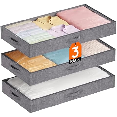 Lifewit Under Bed Storage Containers Cover