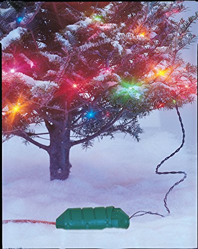 Electriduct Cord Connect Water-Tight Outdoor Lawn Garden Power Extension Housing Cord Lock Protect Holiday Decoration Light Plugs - Green (2 Pack) - Image 6