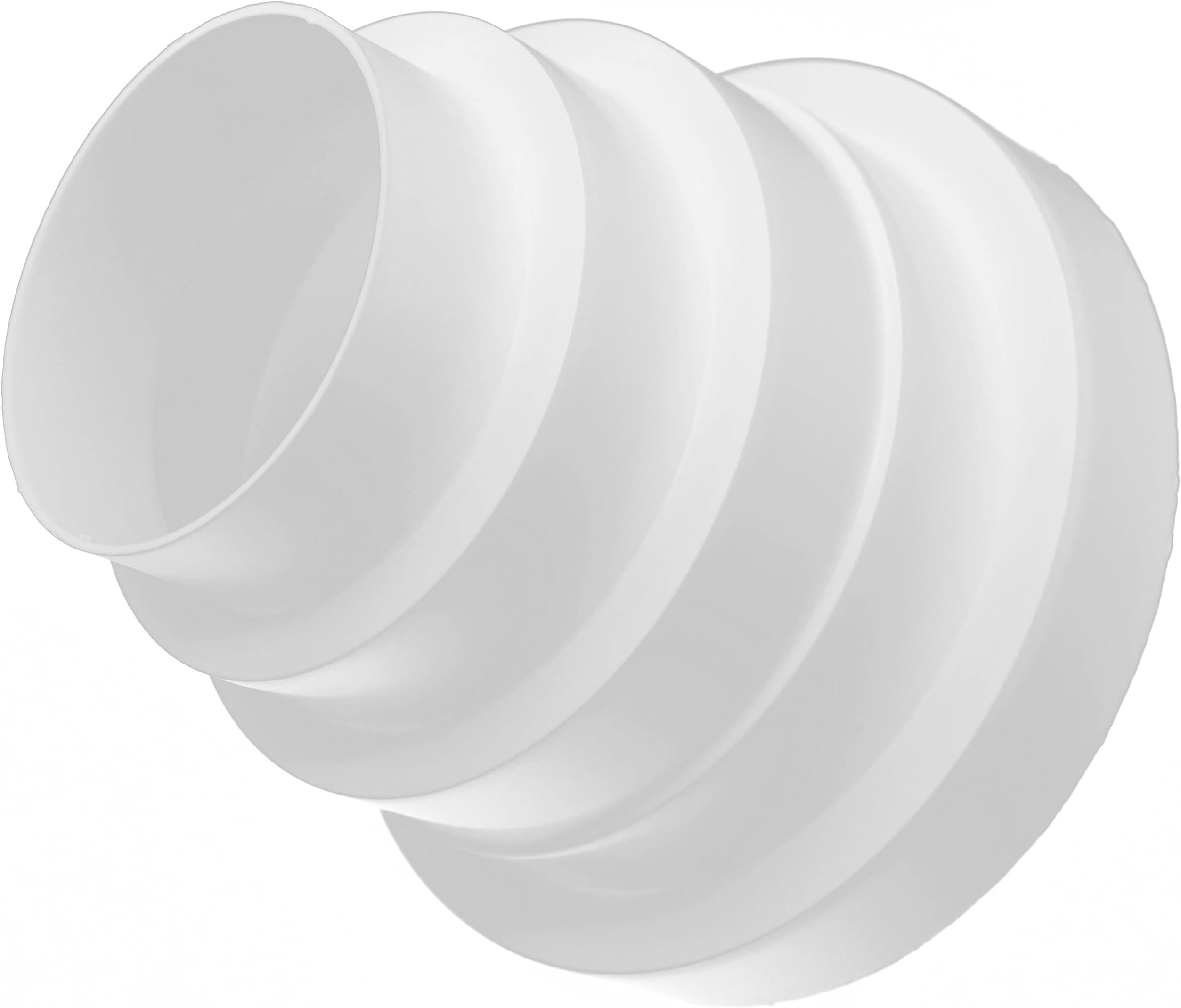 โ Universal Duct Reducer Connector โ Ventilation Pipe PVC Adaptor โ Plastic Transition ร3.14โโ-5.9โโ/ ร80-150mm โ Round Ducting & Flexible Hoseโ Extractor Fan Tumble Dryer Conditioner Air Con