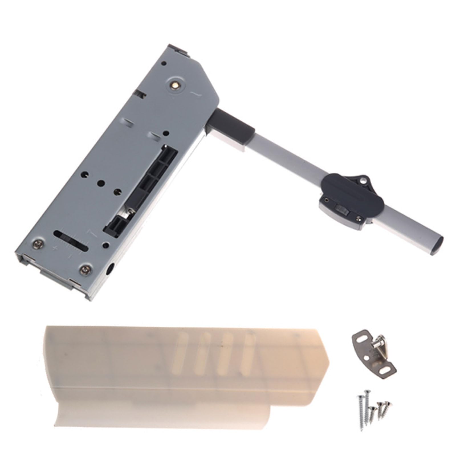 Buxuaaaa Alloy Hydraulic Door For Smooth Quiet Cabinet Door Movement Durability Construction Easy Installation Soft Closing