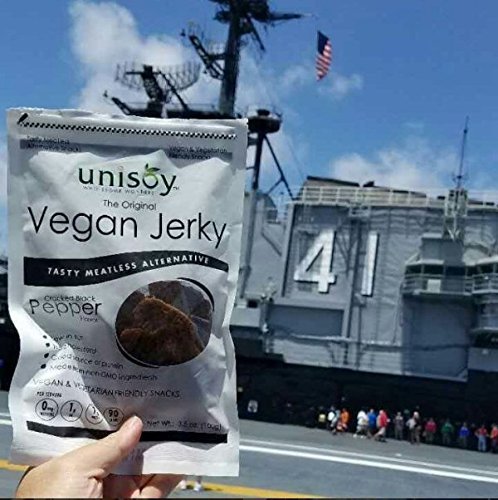 Unisoy Vegan Jerky All 3 Flavors 3 Pack