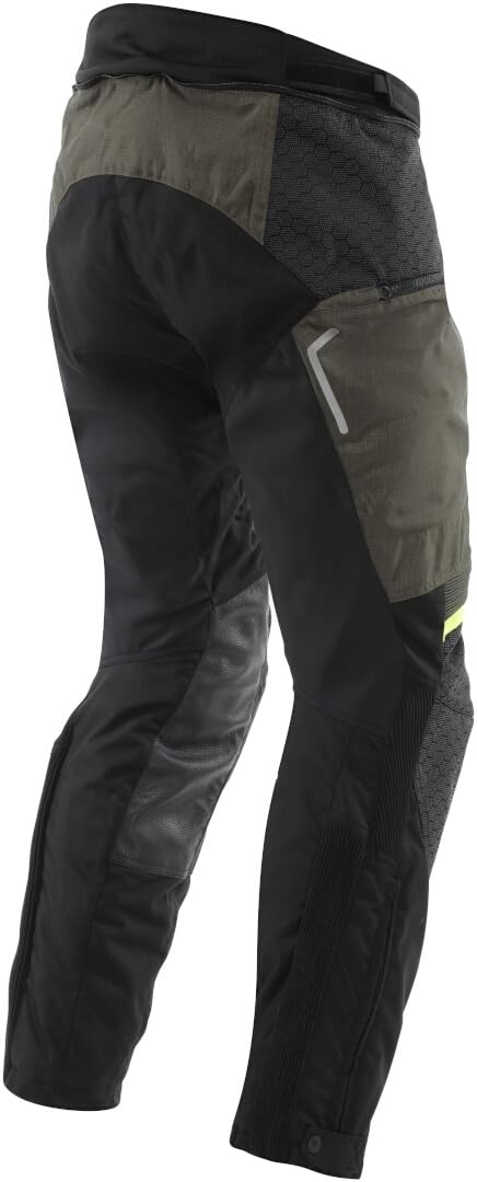 Dainese Super Adventure Absoluteshell wodoodporne motocyklowe spodnie tekstylne, oliwkowy/czarny, 58