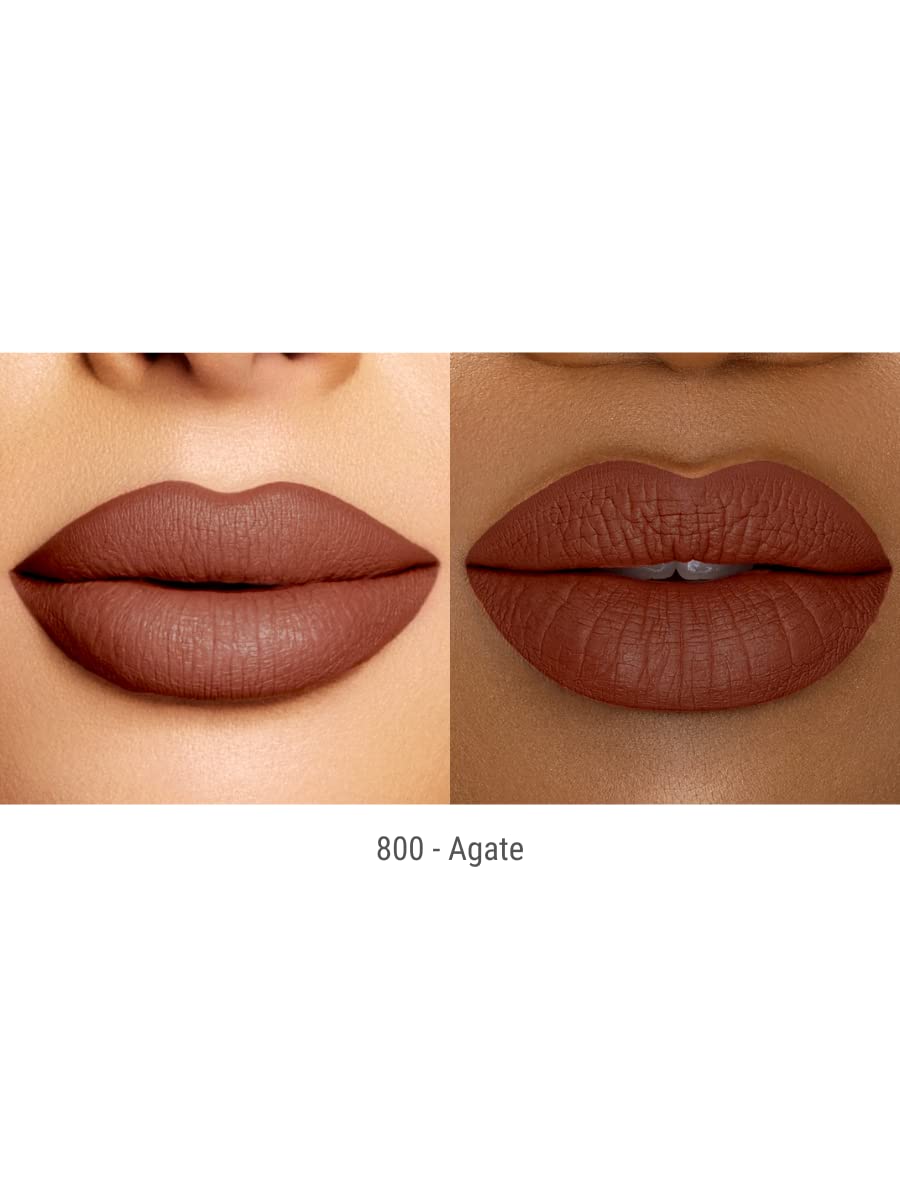 BAIMS NATURAL MAKEUP Lipstick-Vegan Ruj 800 Agate Organik Vegan Ruj 4 g