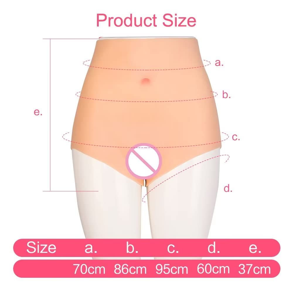 Braguitas de Silicona para Hombre, realzador de glúteos, realzador de Caderas, Ropa Interior para travestis, Drag Queens y Personas transgénero.