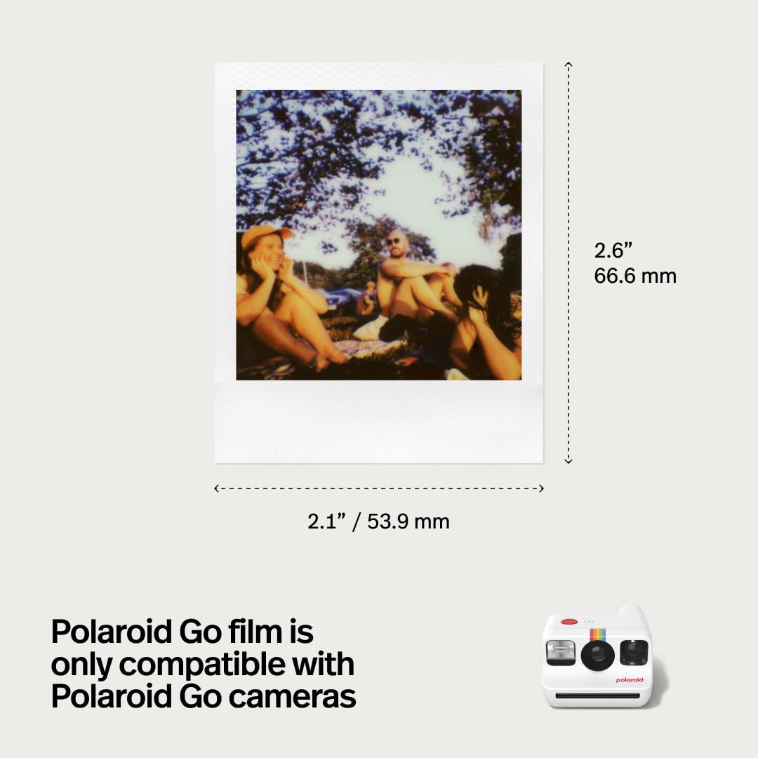 Polaroid Go Color Film - Black Frame Double Pack (16 Photos) (6211