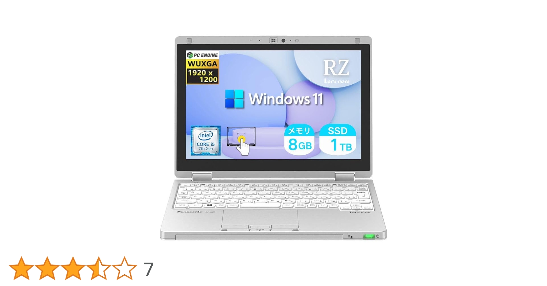 Amazon.co.jp: 【整備済み品】 2in1モデルLet's note CF-RZ6 / 超小型