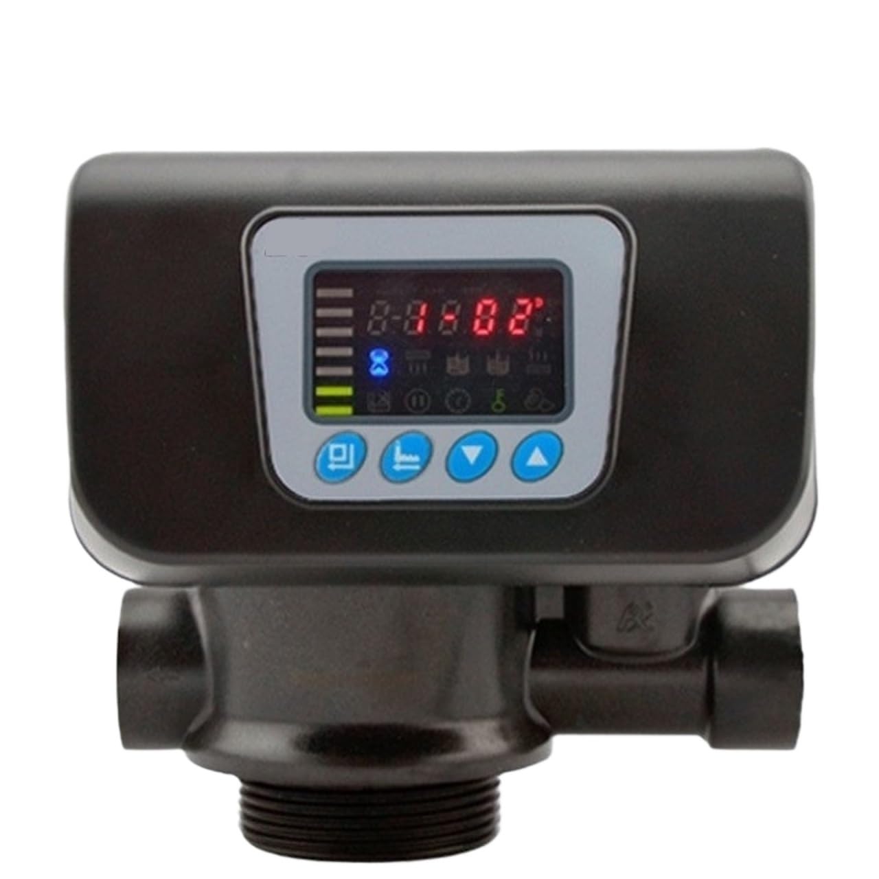 Vanne de régulation d'adoucissement automatique F63C1 pour réservoir résine