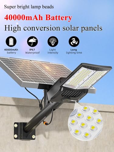 Image of Ofuray Solar Street Lights Outdoor,OL-9000 Commercial Parking Lot Light