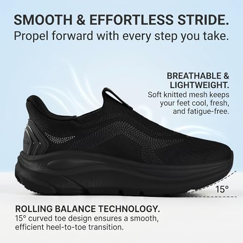 Image of JACKSHIBO Wide Toe Box Shoes Women Zero Drop Arch Support Wide Sneakers