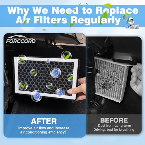 Image of 2-Pack Cabin Air Filters for RAV4 Corolla Camry Highlander CX-9 RX350