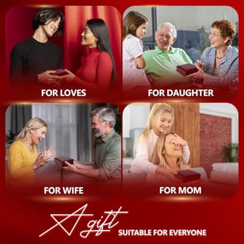 Perfect-Present-for-Daughter-from-Mom-Sterling-Silver-Heart-Pendant-with-Sentimental-Message-Card-Jewelry-Gift-for-Daughters-Birthday-Graduation-Christmas-Elegant-Ready-to-Gift-Box