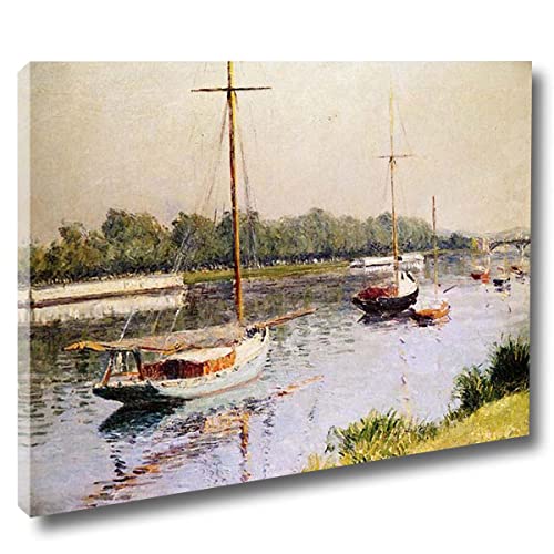 Impression sur toile Gustave Caillebotte mur vide solution prête à suspendre