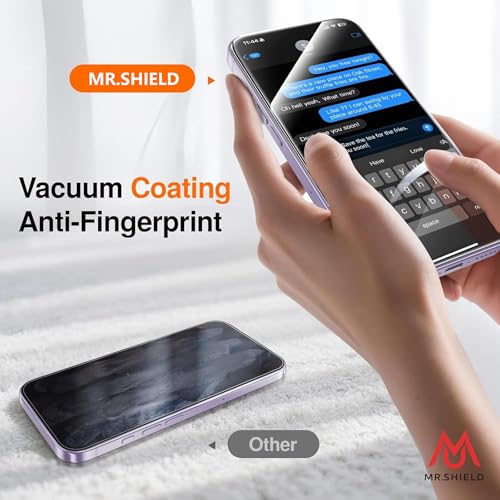 Image of Mr.Shield Screen Protector Tempered Glass for iPhone 17 and iPhone 16 Pro - 9H Hardness Screen Guard, HD Clear [1 Pack]