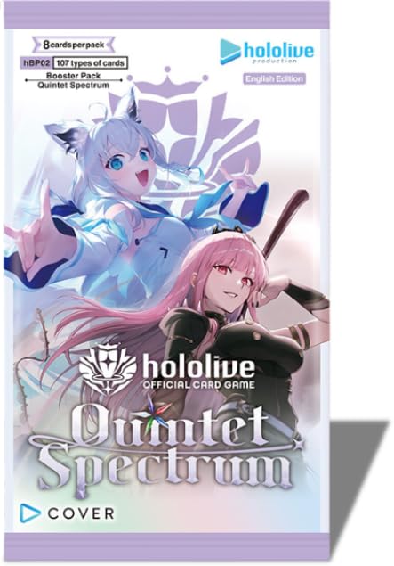 Amazon.com: Hololive Official Card Game: Quintet Spectrum Booster