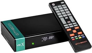 GTMEDIA V8X Full HD 1080P DVB-S/S2/S2X FTA Digital Satellite Receiver Support PowerVu, Biss Key, H.265