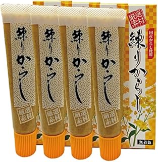 東京フード 練りからし(チューブ) オーサワジャパン 40g×4個