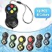 Civaner 12 Pcs Fidgets Controller Toys Fidgets Clicker Pad Toys Game Retro Classic Handheld Fun Pad Packs Sensory Educational Plaything for Kids Adult Anxiety and Stress Relief(Colorful)