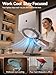 Anifrim 360° Drehbarer Laptop Ständer, Ausziehbar und Höhenverstellbar, Ergonomischer Laptophalter für Stehschreibtisch, Kompatibel mit MacBook und Allen 10-17 Zoll Laptops,Grau