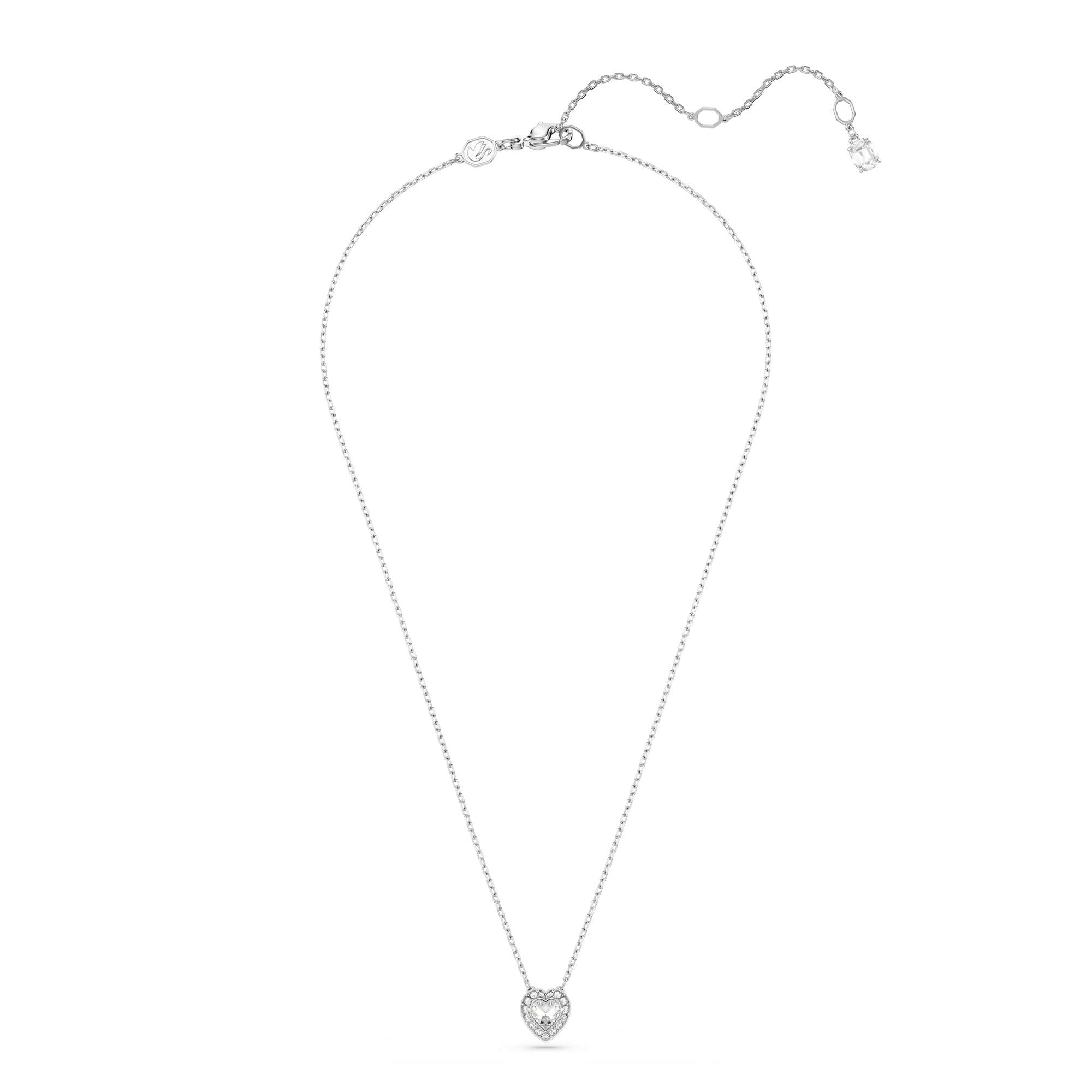 Swarovski Ariana Grande Collection, Clear Crystal & Pearls, Rhodium Finish, Necklaces, Earrings and Bracelets