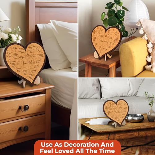 5 Year Anniversary Wood Gifts For Him Her, 5th Anniversary Marriage Gifts - Image 5