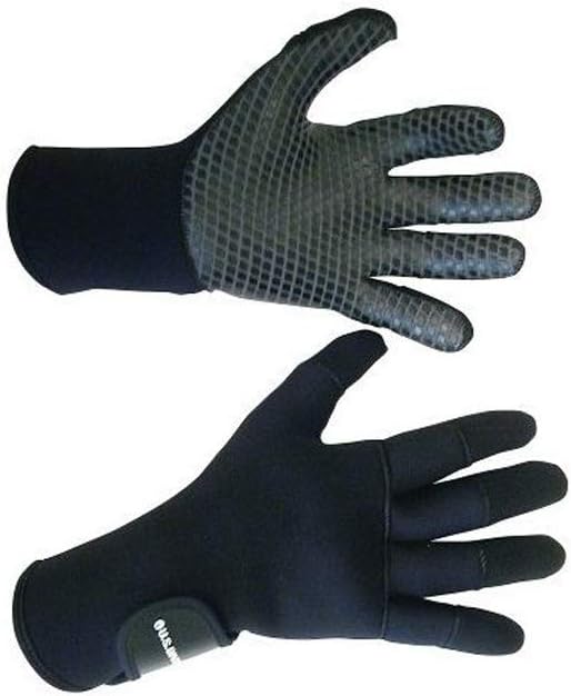 U.S. Divers Comfo Grip 3 mm Cold-Water Underwater Diving Neoprene Snorkeling Gloves, Black