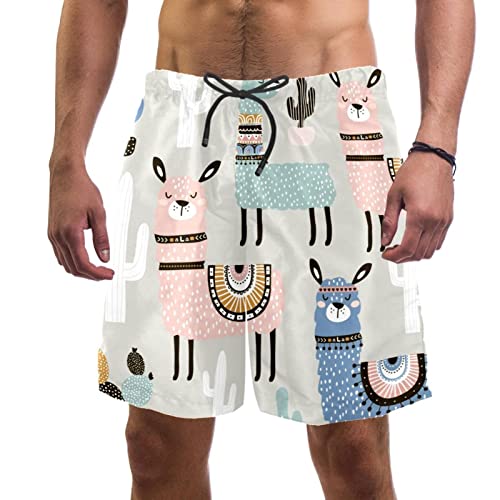 Maillots de bain pour hommes résistant au chlore avec poches pratiques